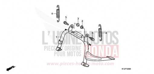 BEQUILLE PES1258 de 2008